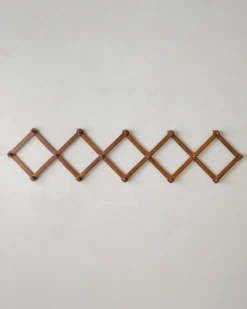 Accordion Wooden Wall Hook
