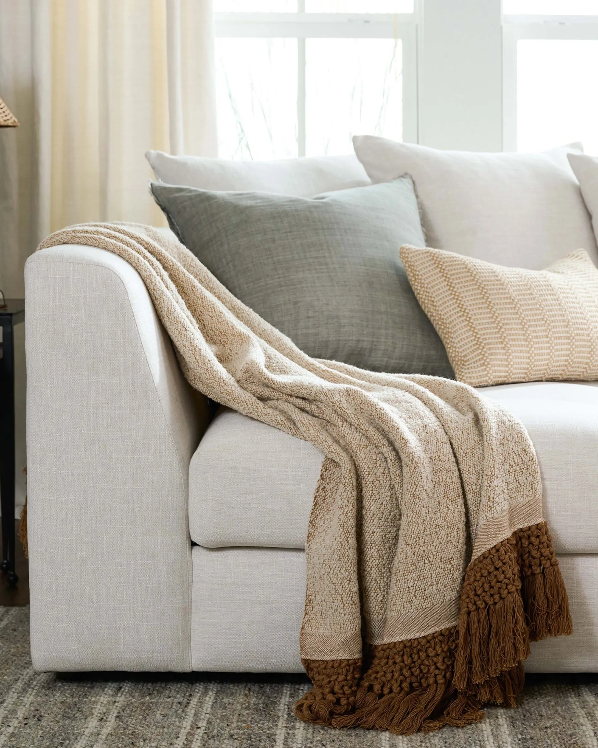 Adobe Essential Tassel Throw