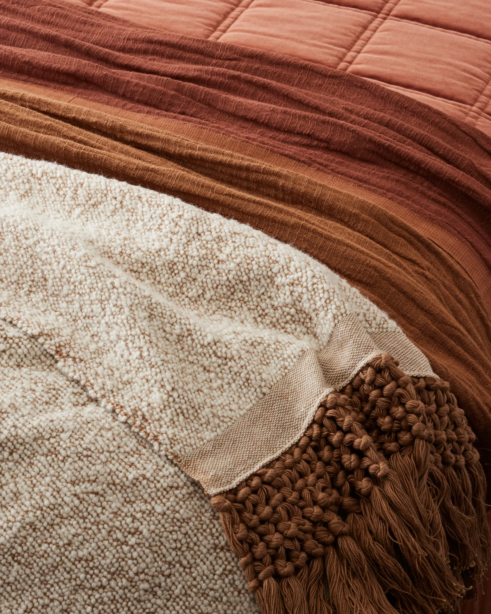 Adobe Essential Tassel Throw