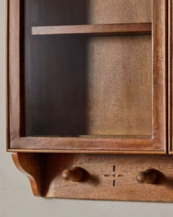 Amelia Oversized Display Cabinet with Glass Doors