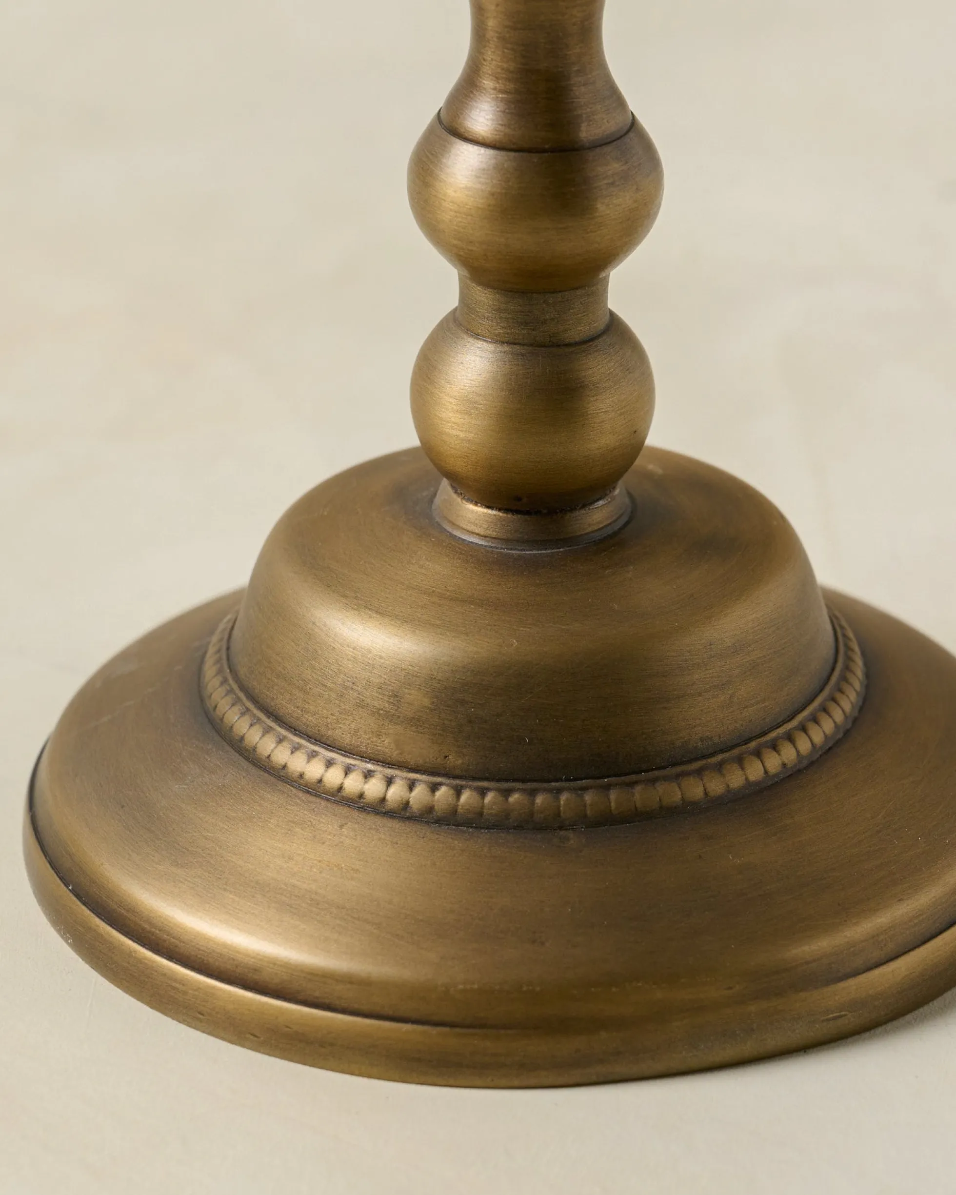 Anna Antique Brass Taper Holder