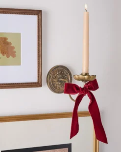 Anna Antiqued Brass Wall Sconce