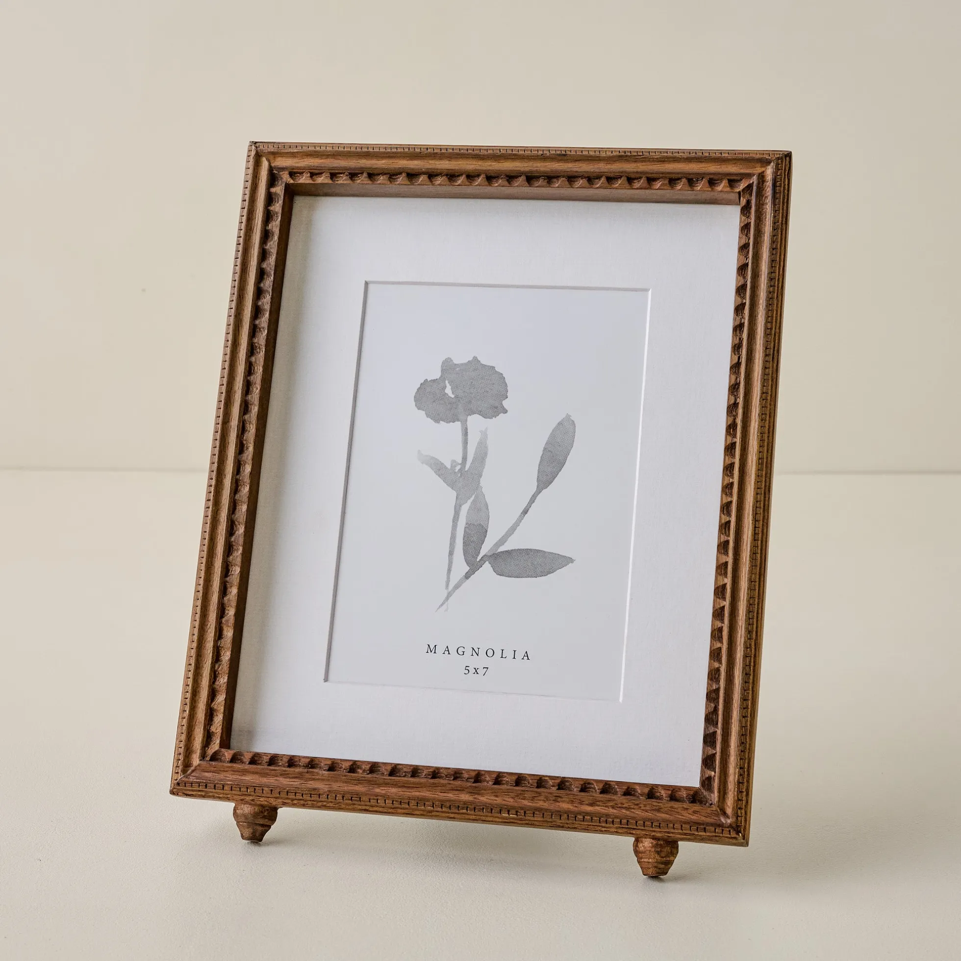 Annie Antiqued Wood Photo Frame