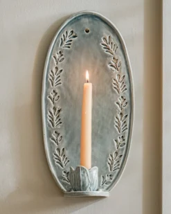 Annie Floral Ceramic Wall Sconce