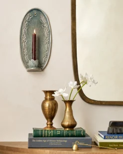 Annie Floral Ceramic Wall Sconce