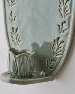 Annie Floral Ceramic Wall Sconce