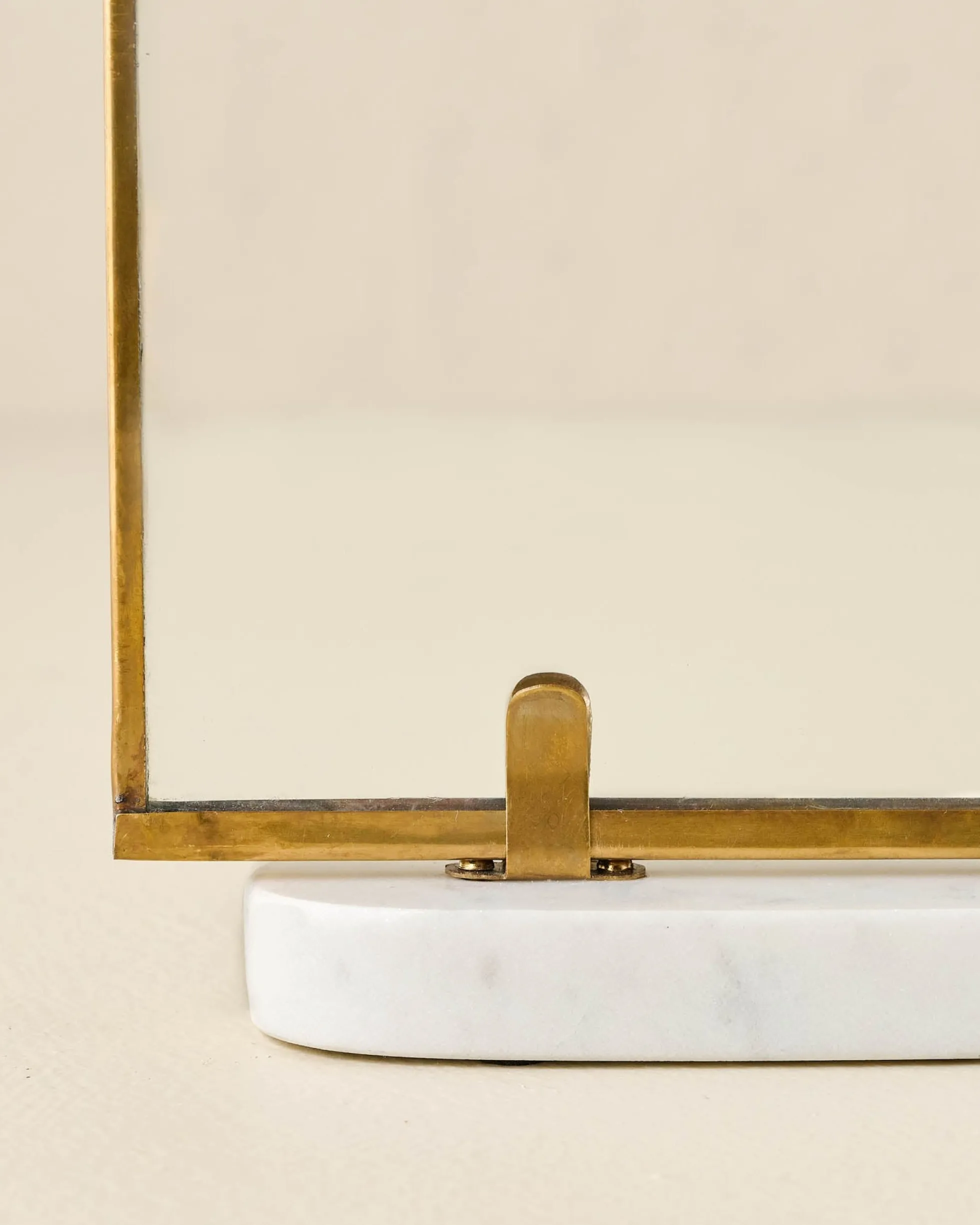 Antique Brass Bracket Photo Frame