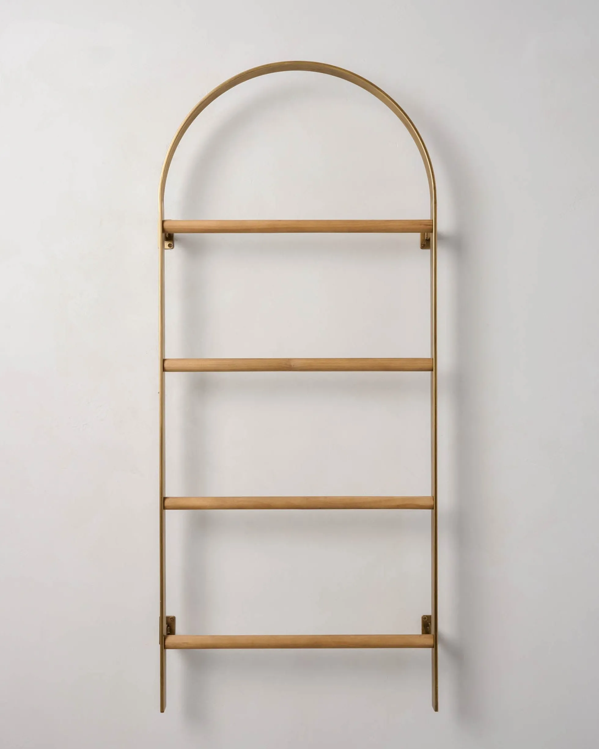 Antique Brass Carmen Wall Ladder