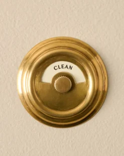 Antique Brass Dishwasher Marker