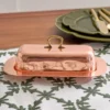Antique Copper Butter Dish