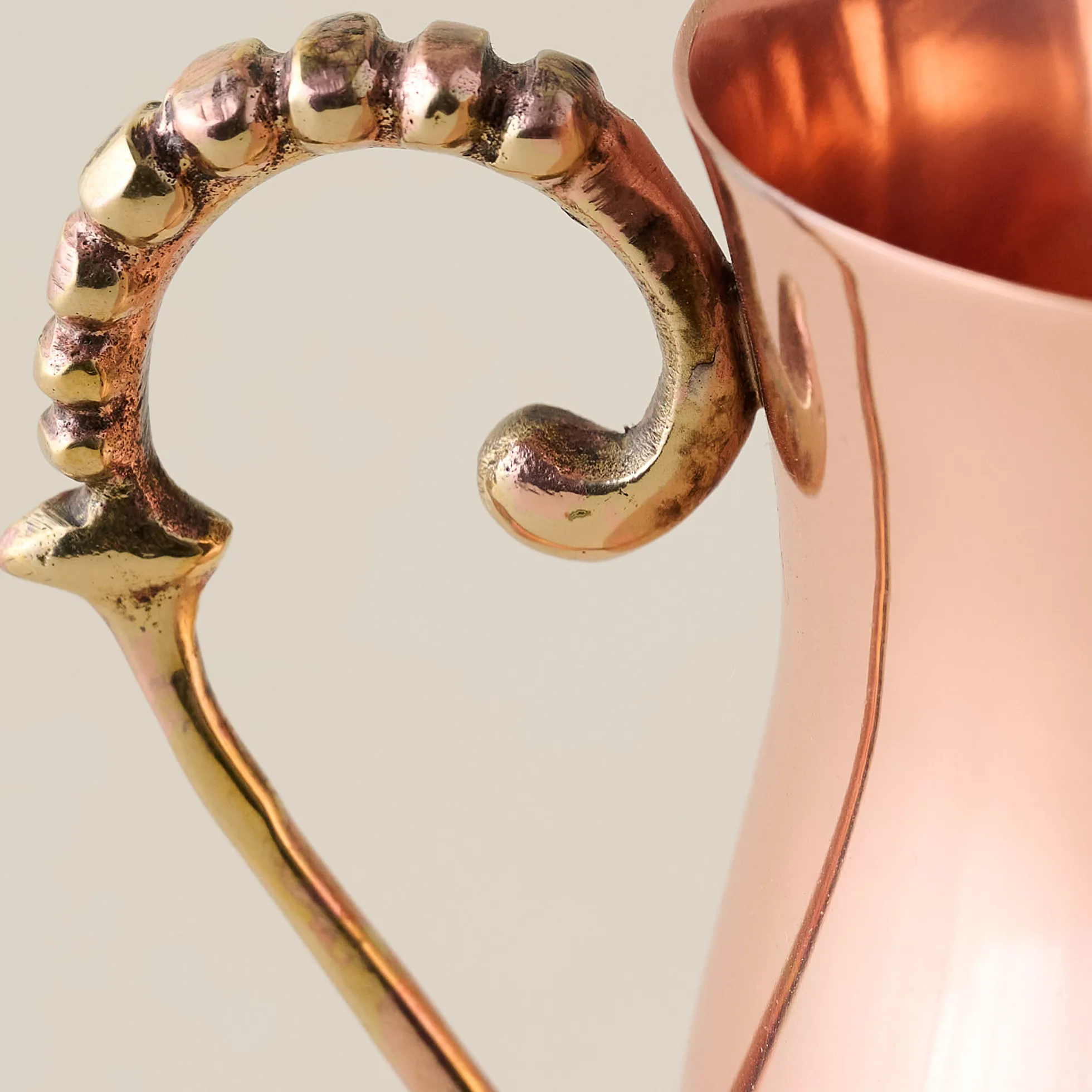 Antique Copper Creamer