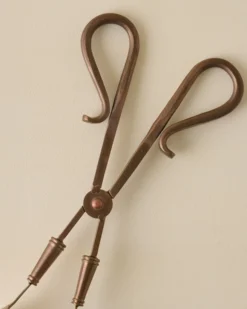 Antique Copper Serving Tongs