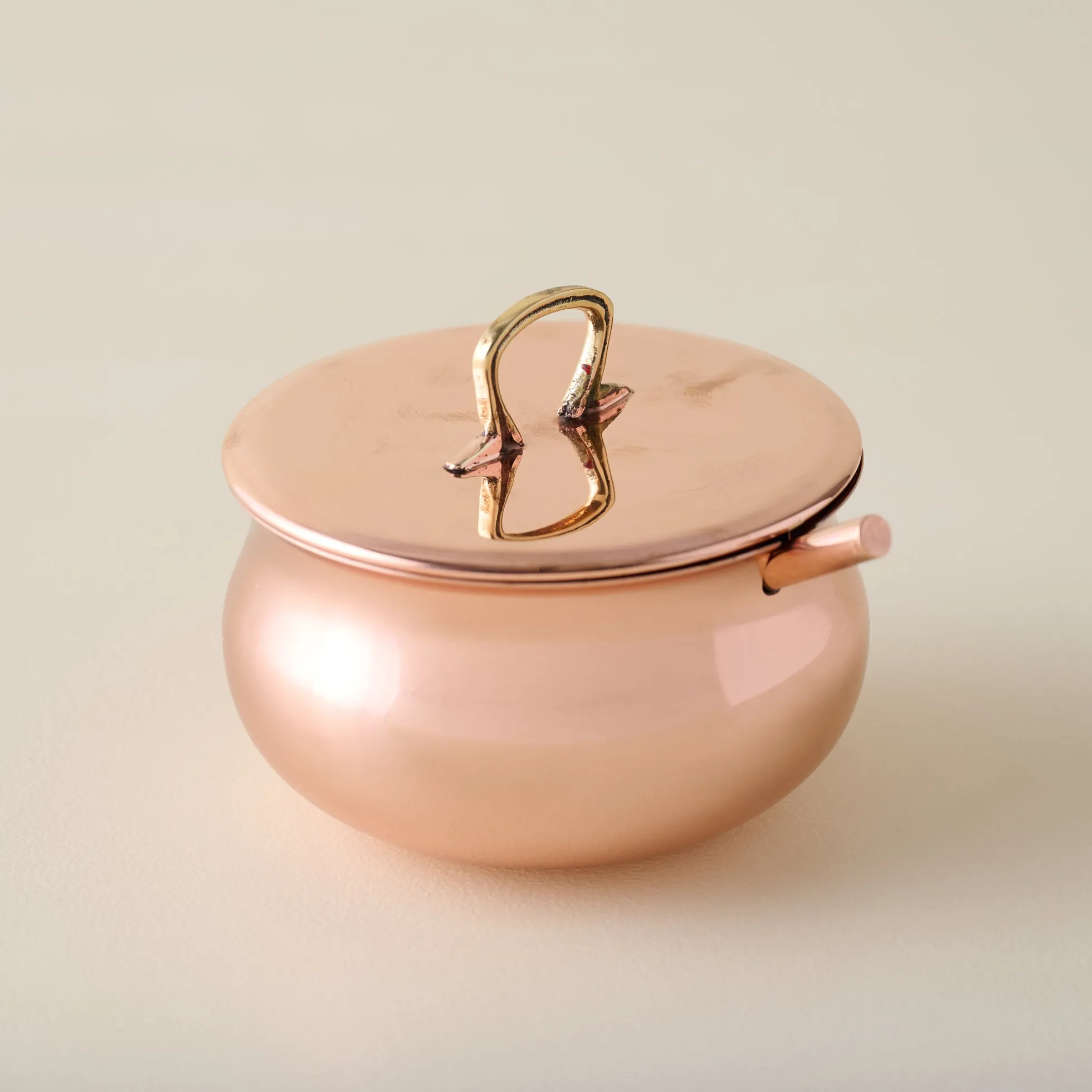 Antique Copper Sugar Canister