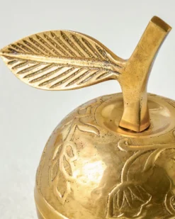 Antique Inspired Brass Apple Box