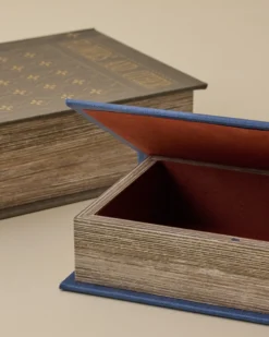 Antique Inspired Handcrafted Book Box
