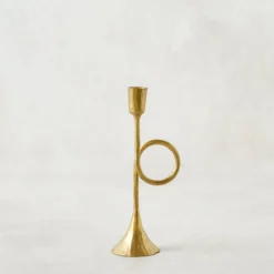 Antique Inspired Trumpet Taper Holder