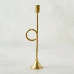Antique Inspired Trumpet Taper Holder