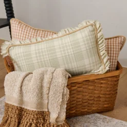 Antique Inspired Woven Harvest Basket