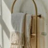 Antique White Essential Tassel Throw