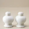 Antique White Margaret Vintage-Inspired Salt + Pepper Set