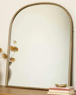 Archer Brass Metal Framed Mirror