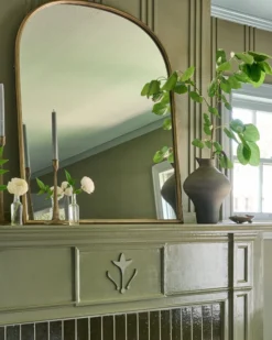 Archer Brass Metal Framed Mirror