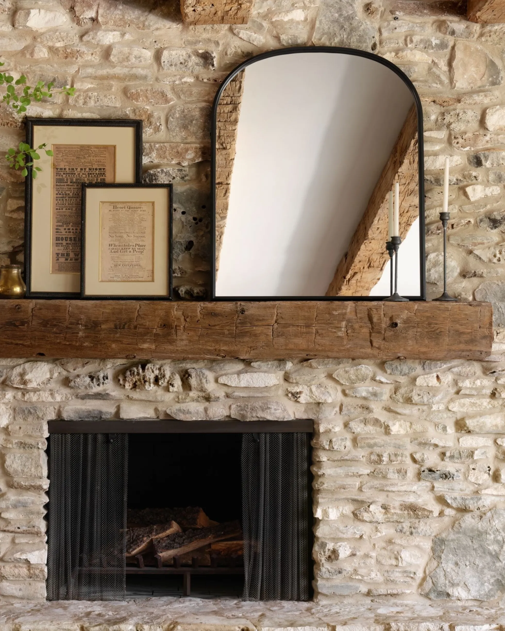 Archer Metal Framed Mirror
