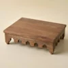 Archie Scalloped Wooden Riser