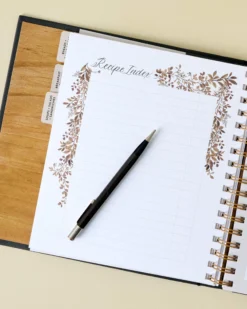 Around Our Table Recipe Binder