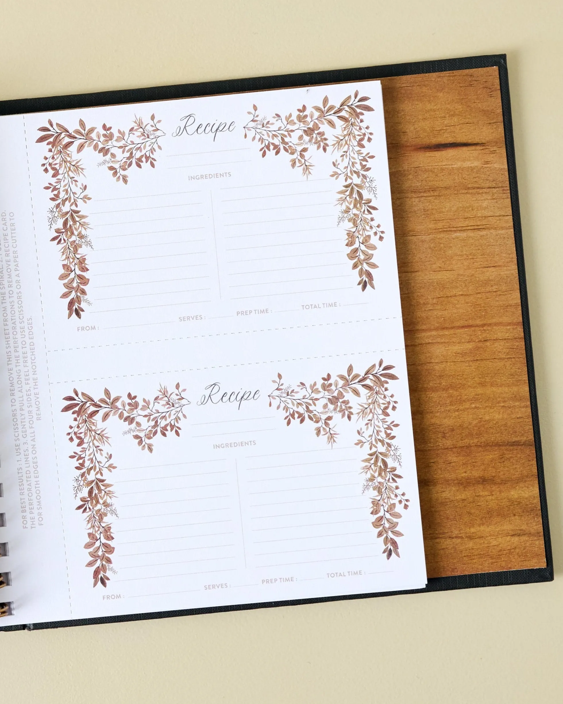 Around Our Table Recipe Binder