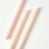 Assorted Blush Taper Candle Set