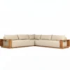 Augustine Outdoor Three-Piece Sectional