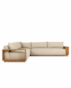 Augustine Outdoor Three-Piece Sectional
