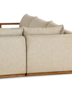 Augustine Outdoor Three-Piece Sectional