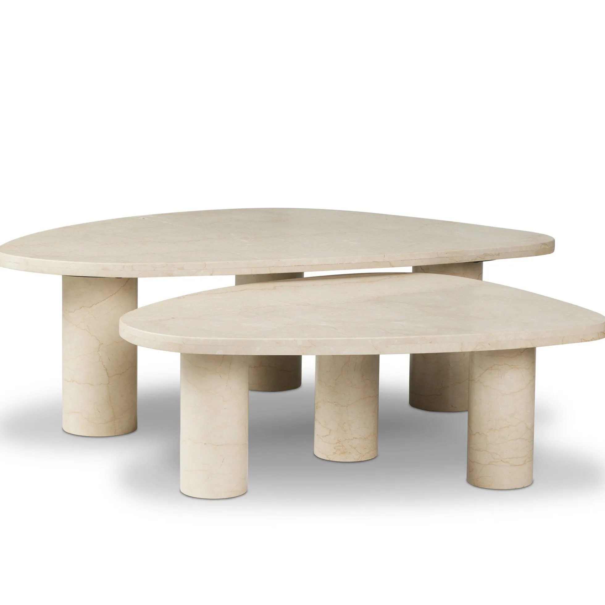 Aurora Marble Nesting Coffee Table