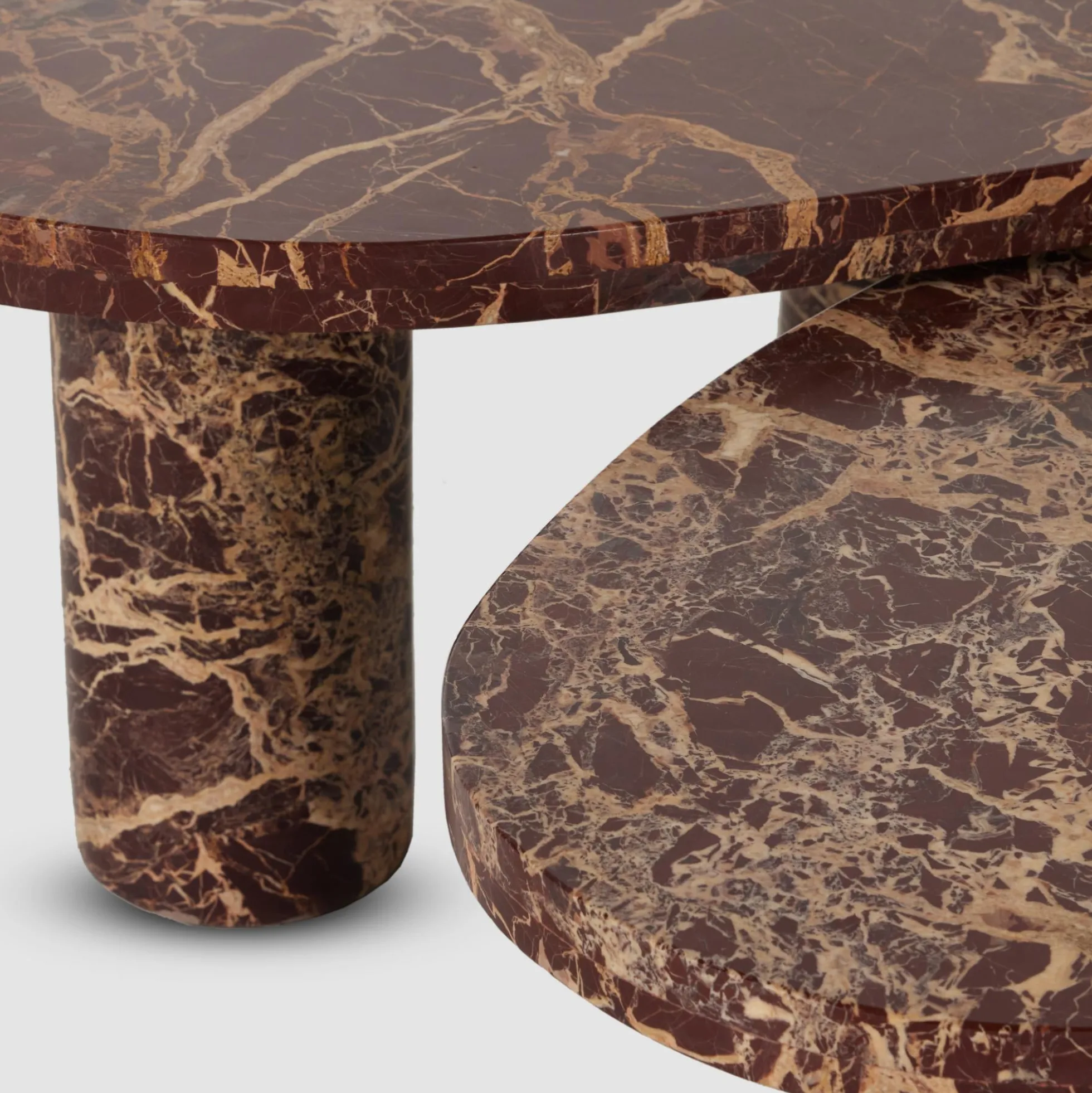 Aurora Marble Nesting Coffee Table