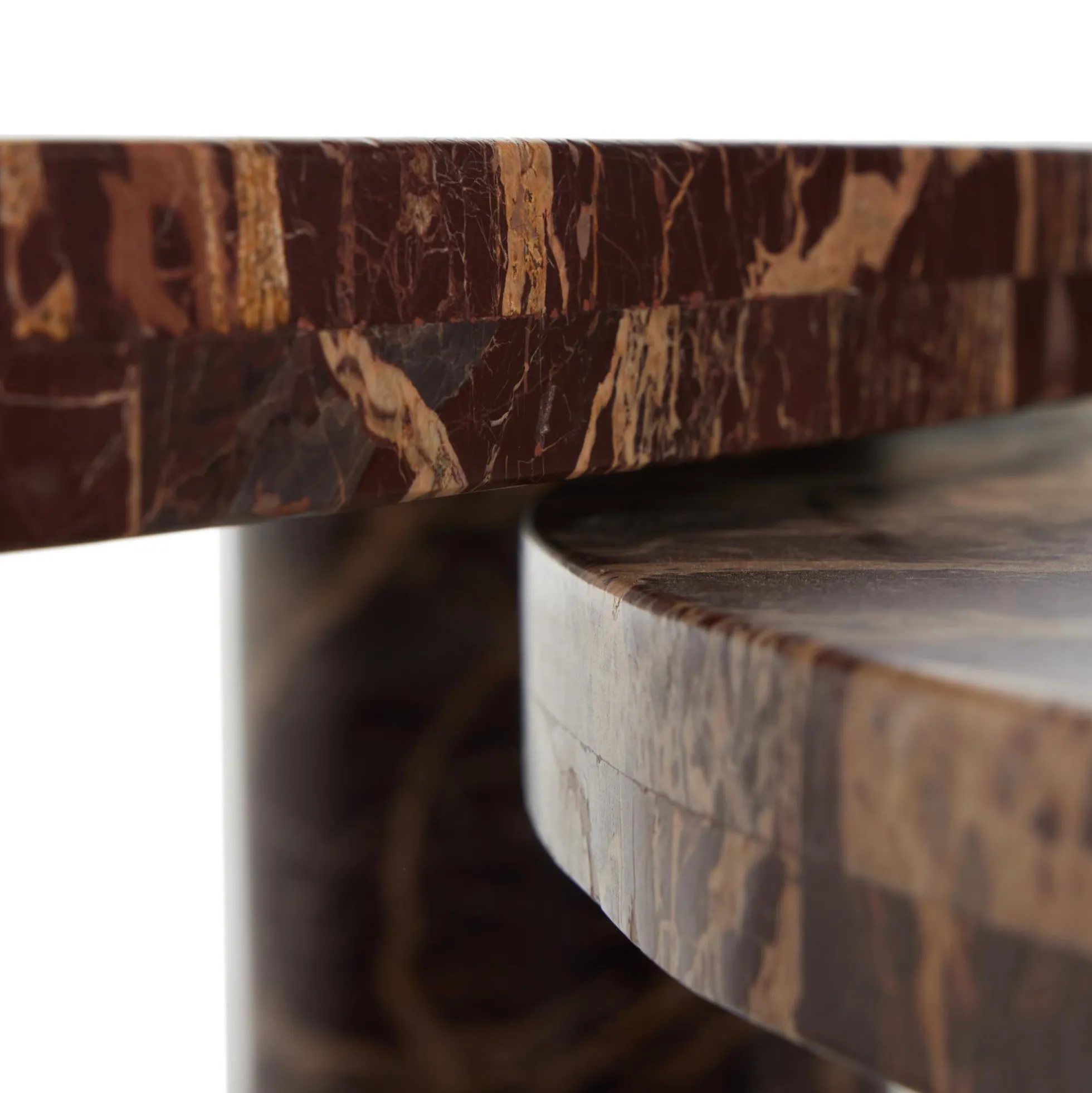 Aurora Marble Nesting Coffee Table
