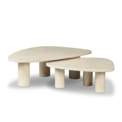 Aurora Marble Nesting Coffee Table