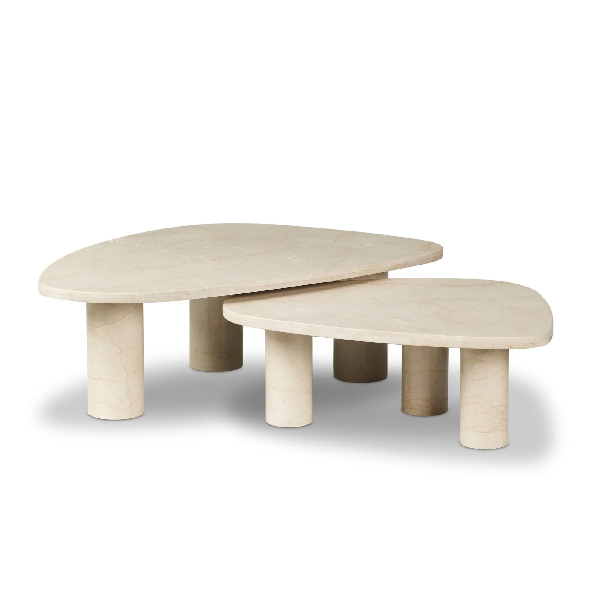 Aurora Marble Nesting Coffee Table