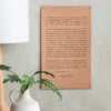 Authenticity Leather Sign