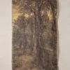 Autumn Forest at Dusk Tapestry