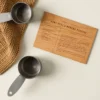 Banana Pudding Wooden Recipe Card