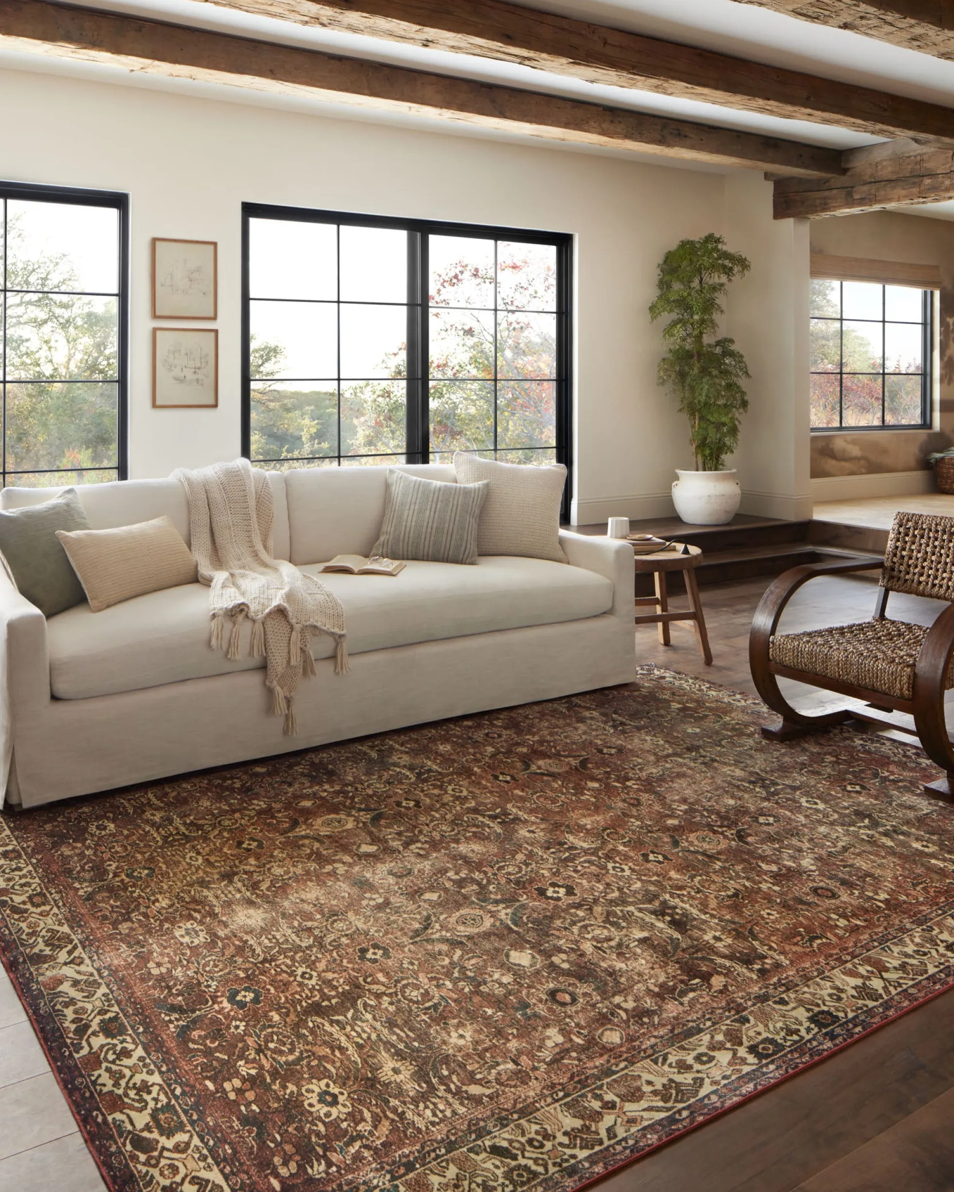 Banks Brick Ivory Rug