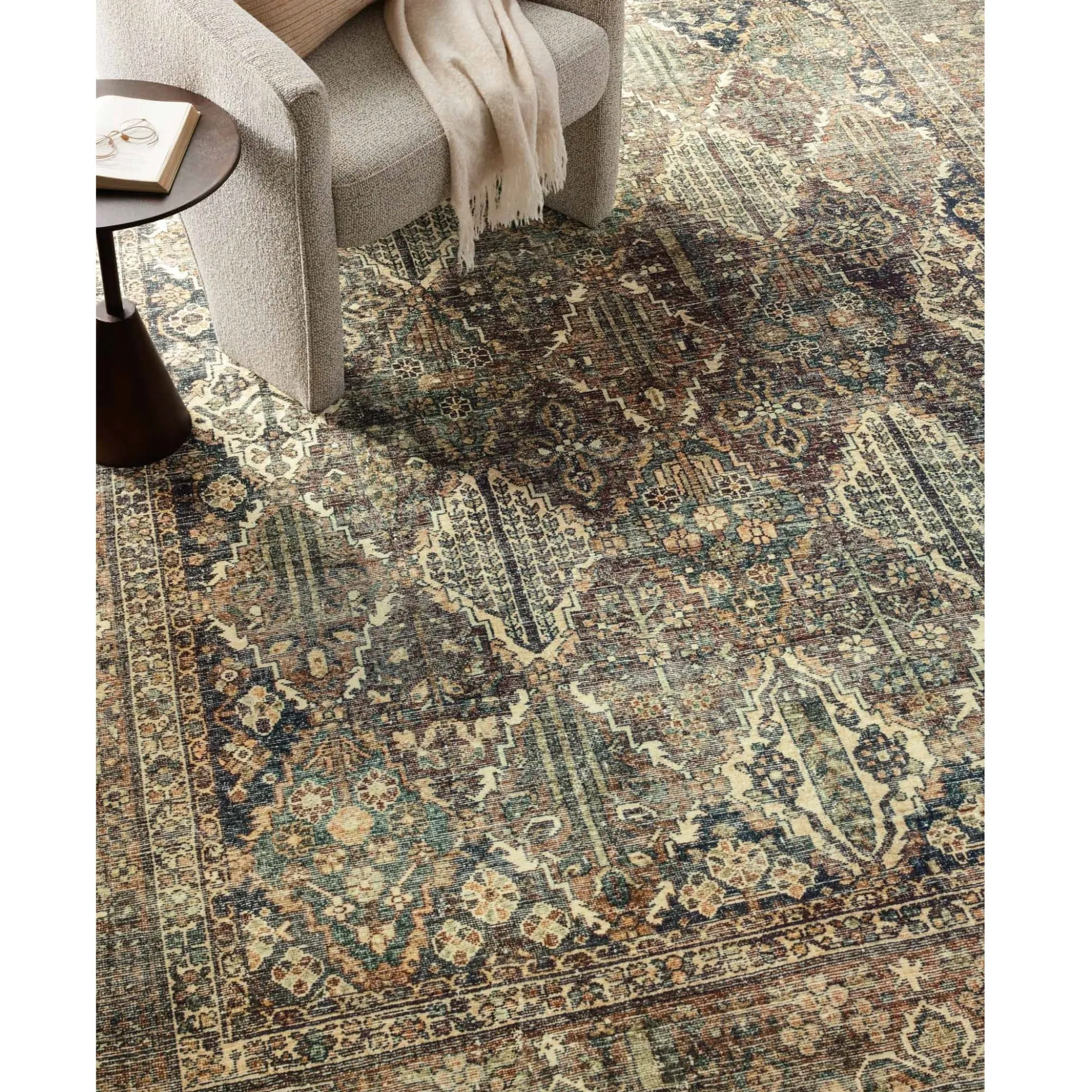 Banks Spice Blue Rug