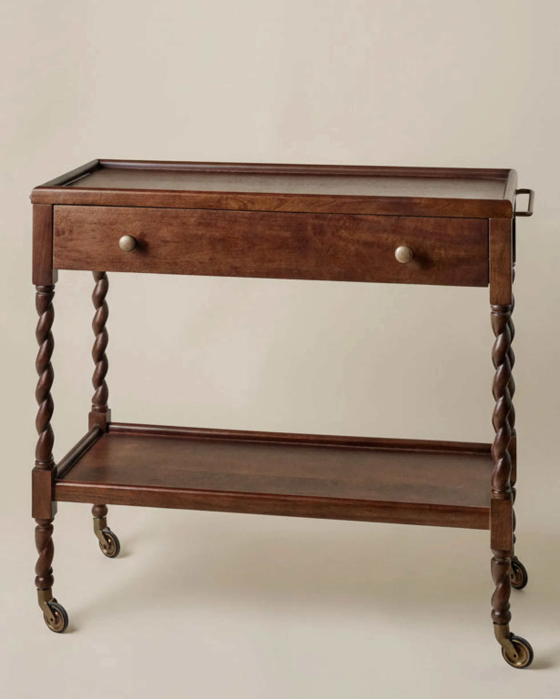 Barley Twist Bar Cart