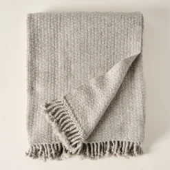 Basketweave Throw