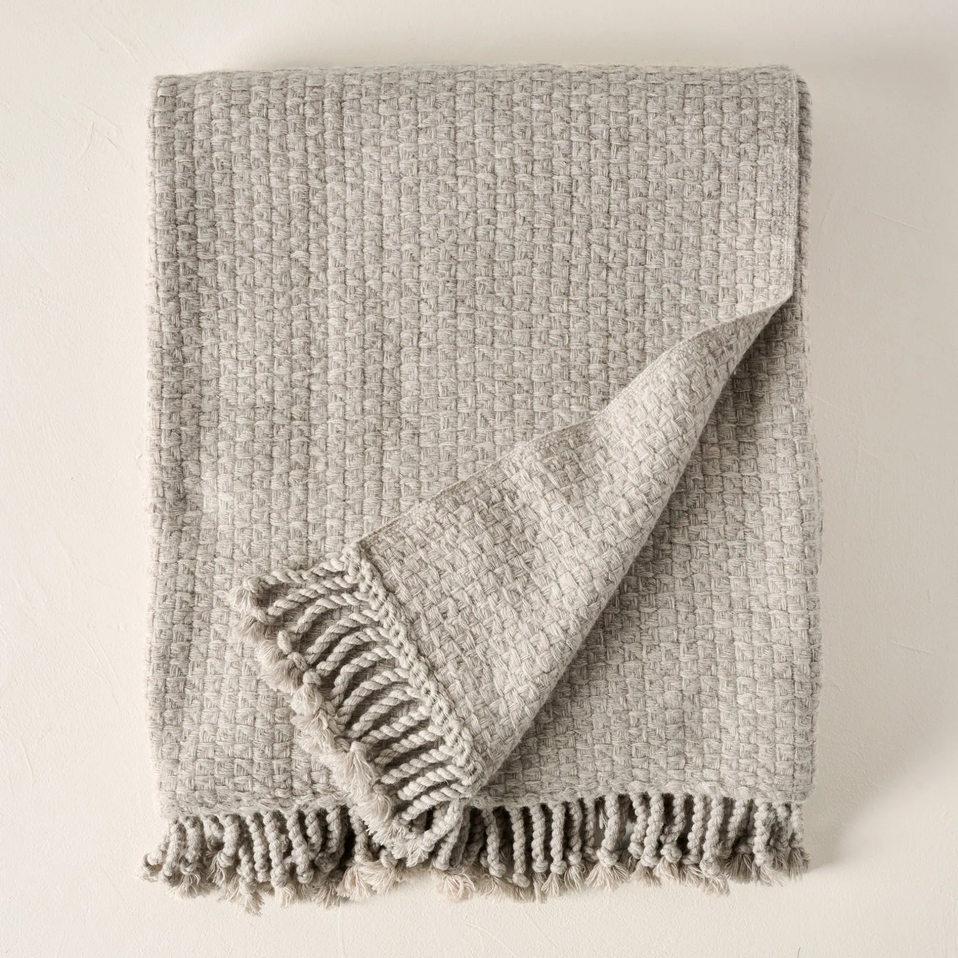 Basketweave Throw