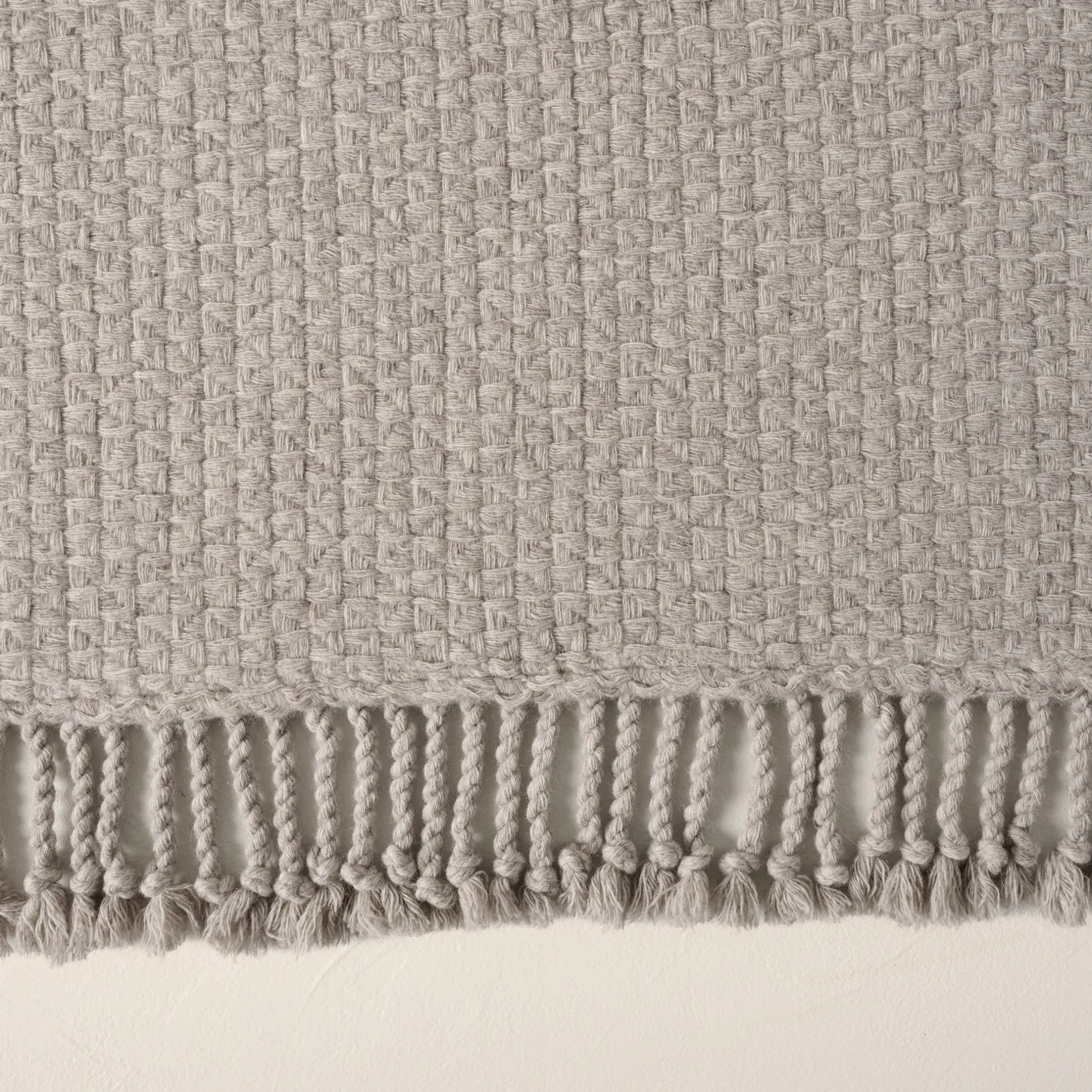 Basketweave Throw