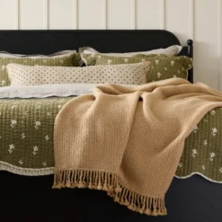 Basketweave Throw