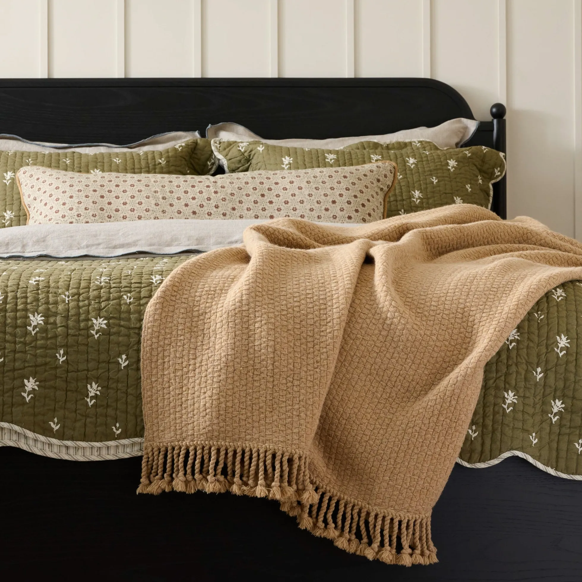 Basketweave Throw